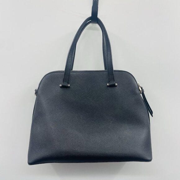 Kate Spade New York Saffiano Leather Top Handle Satchel Purse Zipper Closure - Picture 8 of 12